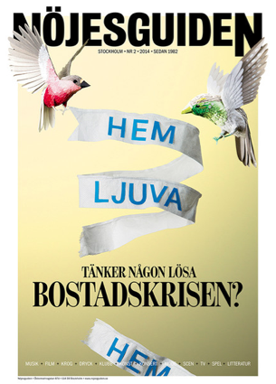 Cosmopola - Cover for the Nöjesguiden Magazine #2 2014