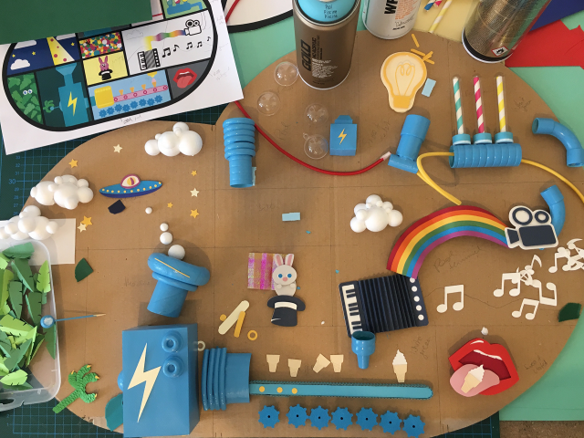 Cosmopola - Cris Wiegandt - Ice Cream Factory, Paper Props