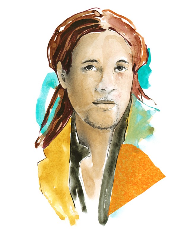 Cosmopola - Francesco Lo Iacono - Portrait of Colson Whitehead for LuciaLibri.it