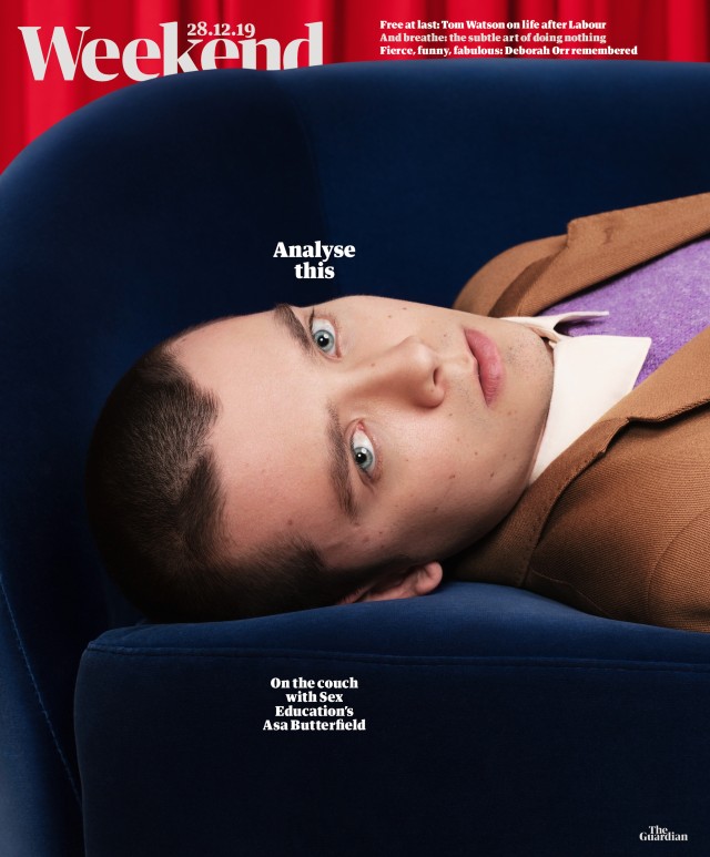 Cosmopola - Ilka & Franz - Guardian Weekend, Cover with Asa Butterfield
