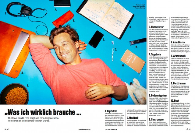 Cosmopola - Norman Konrad - Florian David Fitz, Red Bulletin