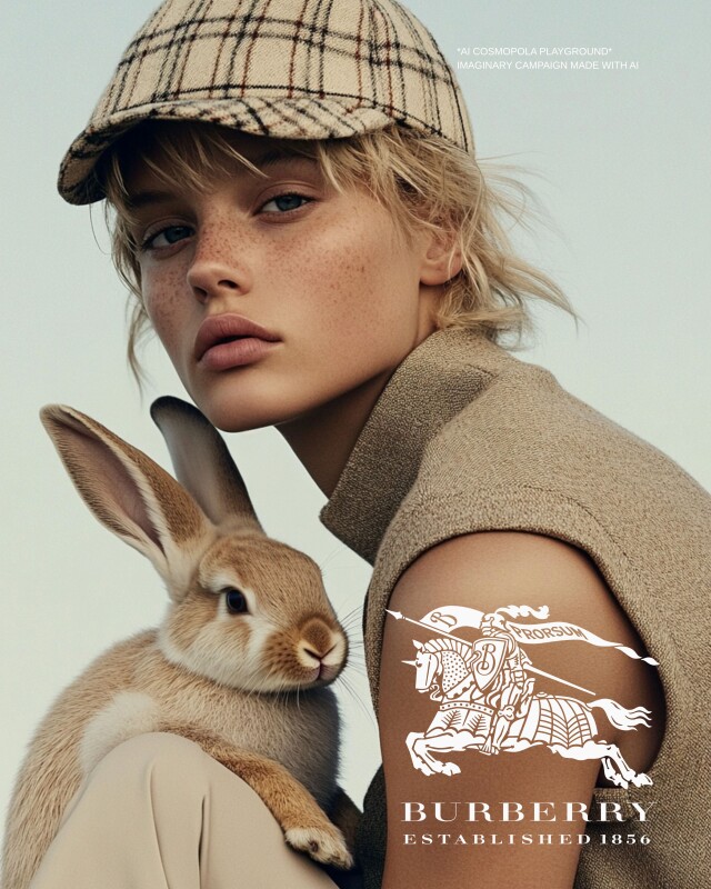 Cosmopola - Timeless Designers (Rose) - AI Cosmopola Playground : Burberry