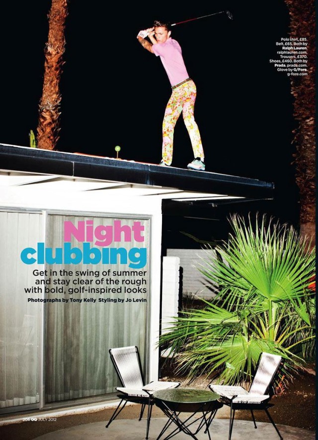 Cosmopola - Tony Kelly - GQ UK Golf Clubbing