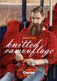 Cosmopola - Joseph Ford - Knitted Camouflage, Exhibition in Casino, Ulm October-November 2019